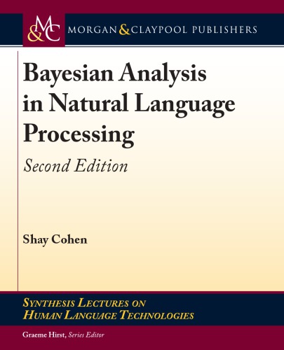 Bayesian analysis in natural language processing