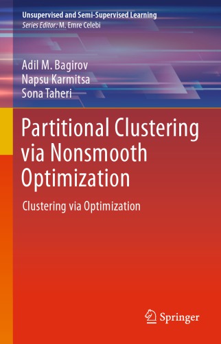 Partitional clustering via nonsmooth optimization