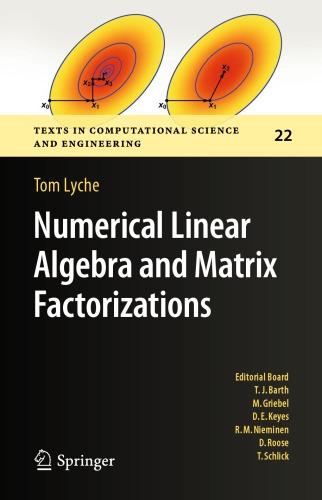 Numerical linear algebra and matrix factorizations