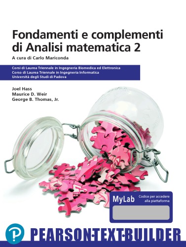 Fondamenti e complementi di Analisi matematica 2