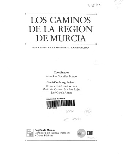 Los caminos de la región de murcia