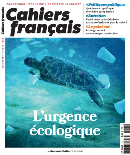 Cahiers français 414 L’urgence écologique