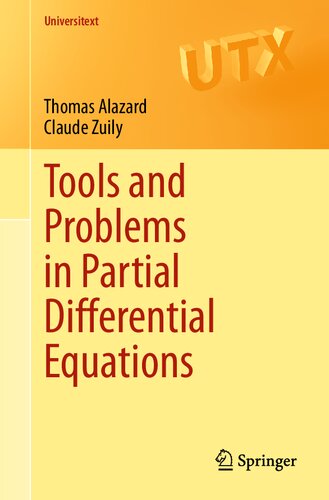 Tools and Problems in Partial Differential Equations