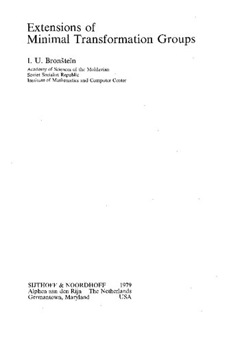 Extensions of Minimal Transformation Groups