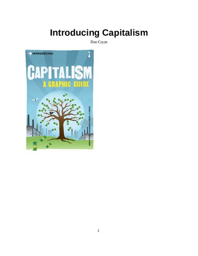 Introducing Capitalism A Grphic Guide