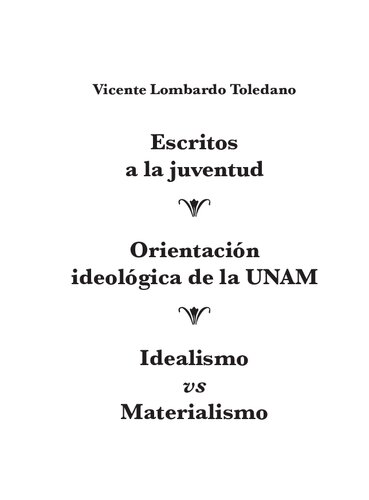 Escritos a la juventud