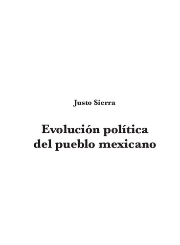 Evolución política del pueblo mexicano