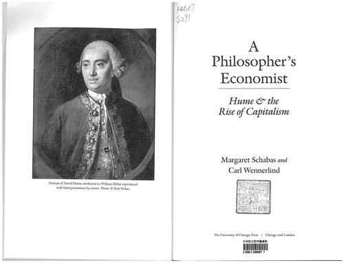 A Philosopher's Economist: Hume and the Rise of Capitalism