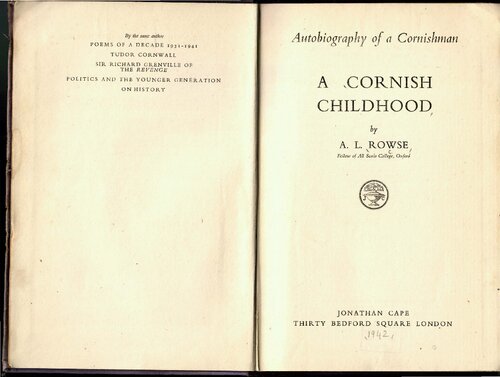 A Cornish Childhood