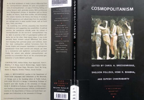 Cosmopolitanism /