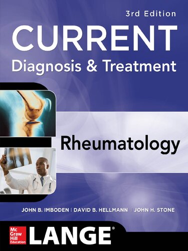 Current Diagnosis & Treatment in Rheumatology