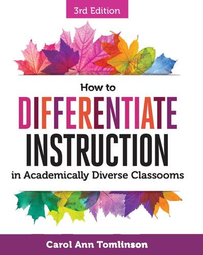 How to Differentiate Instruction in Academically Diverse Classrooms