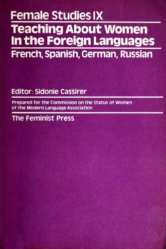 Teaching About Women In The Foreign Languages