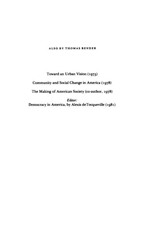 New York Intellect: A History of Intellectual Life in New York City from 1750 to the Beginnings of Our Own Time