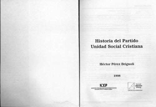 Historia del Partido Unidad Social Cristiana