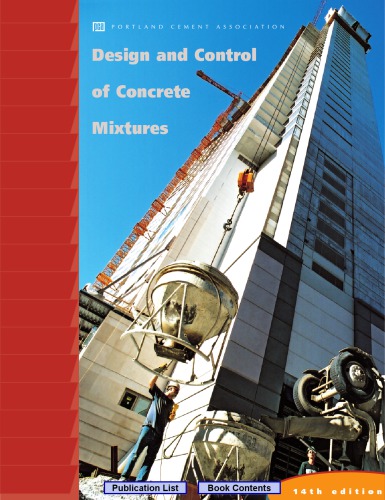Design and Control of Concrete Mixtures (14th Edition)