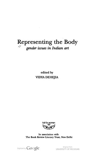 Representing the Body - Gender Issues in Indian Art