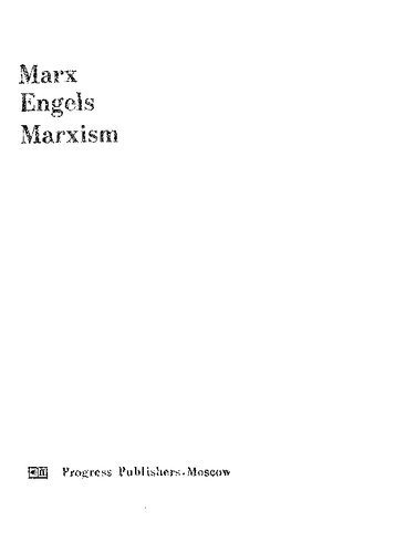 Marx Engels Marxism