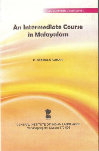 An Intermediate Course in Malayalam