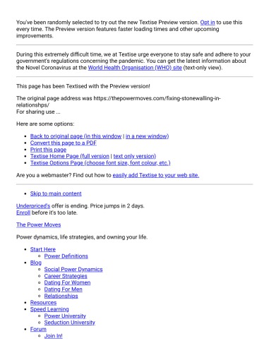 Dating Power Dynamics(Web Edition)