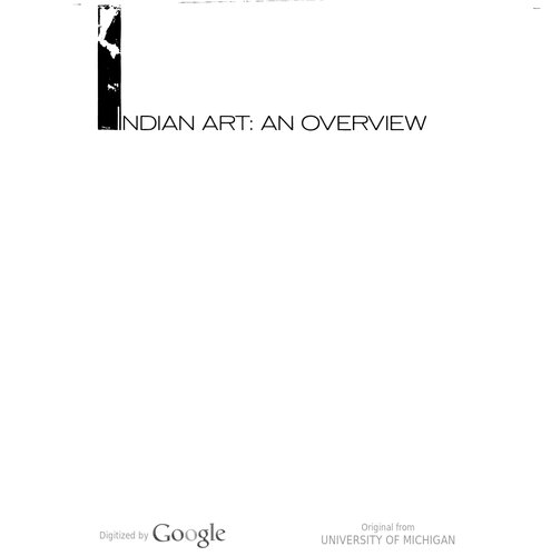 Indian Art: An Overview