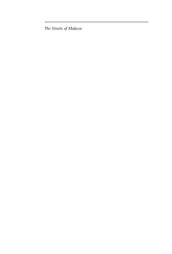 The Straits of Malacca: Gateway or Gauntlet?