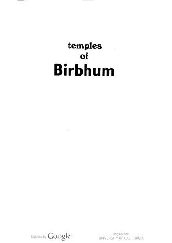 Temples of Birbhum
