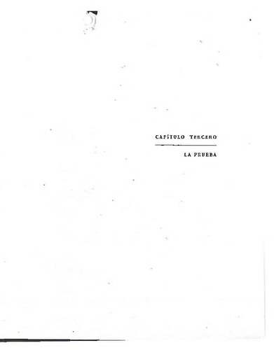 Prueba y presunciones en el proceso laboral