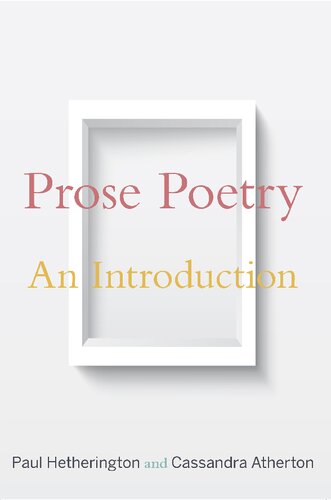 Prose Poetry: An Introduction
