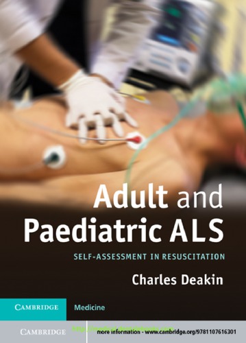 Adult and Paediatric ALS: Self-assessment in Resuscitation