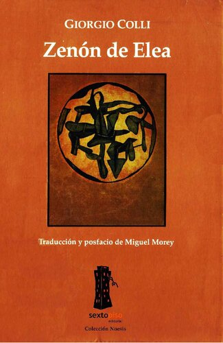 Zenón de Elea : lecciones 1964-1965