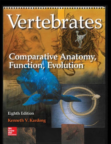 Vertebrates: Comaprative Anatomy, Function, Evolution