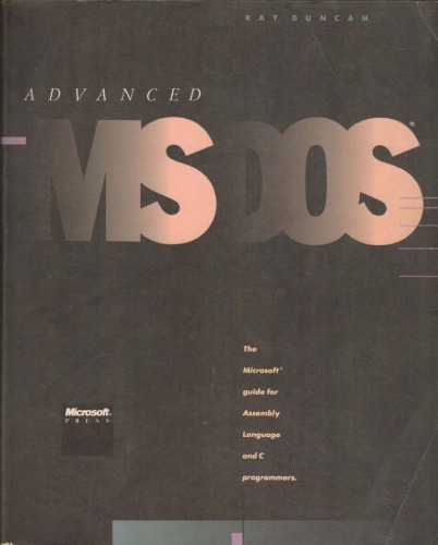 Advanced MS-DOS