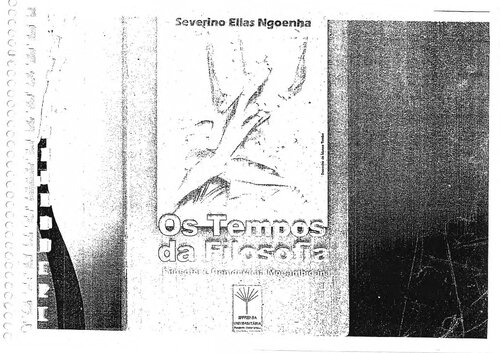 Os tempos da filosofia: Filosofia e democracia moçambicana