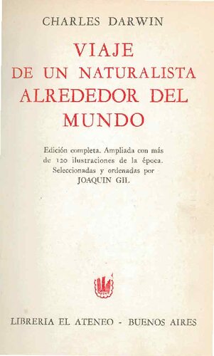 Viaje de un naturalista alrededor del mundo