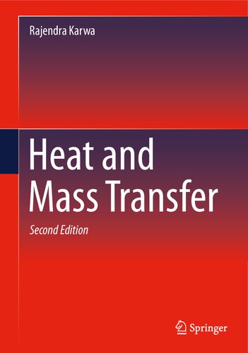 Heat and Mass Transfer