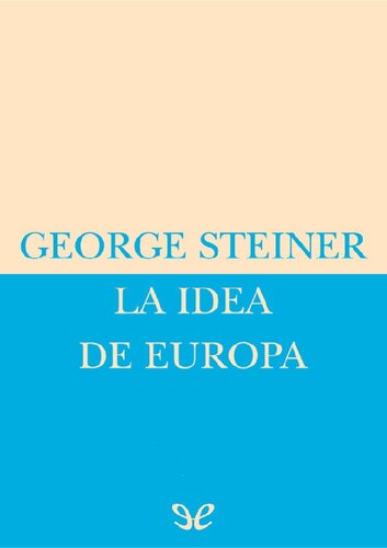 La idea de Europa