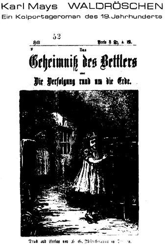 Karl Mays WALDRÖSCHEN. Ein Kolportageroman des 19.Jahrhunderts