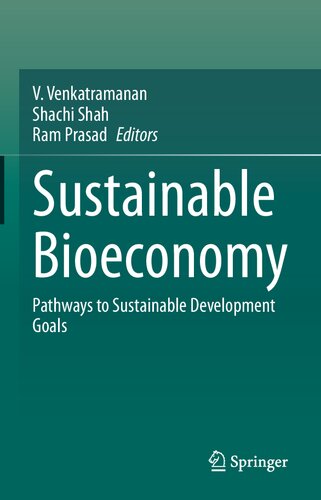 Sustainable Bioeconomy: Pathways to Sustainable Development Goals