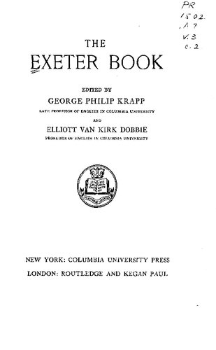 The Exeter book