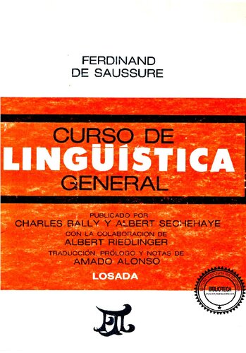 Curso de lingüística general