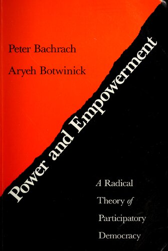 Power and empowerment: a radical theory of participatory democracy