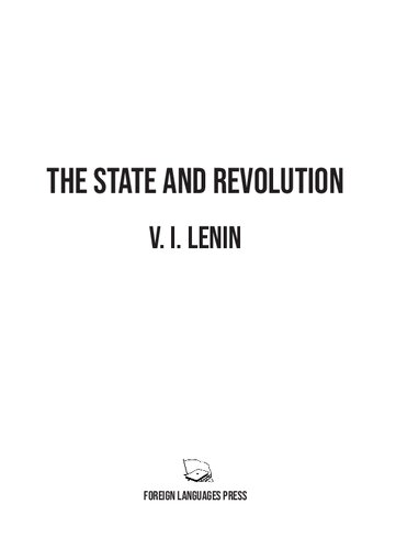 The State and Revolution