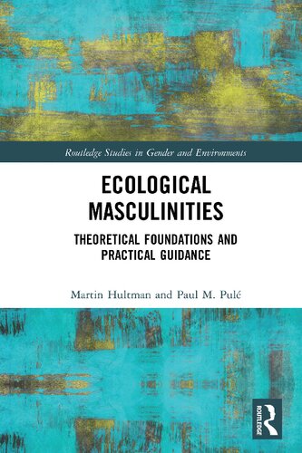 Ecological Masculinities: Theoretical Foundations and Practical Guidance