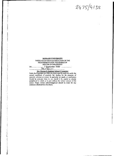 THAILAND IN SOUTHEAST ASIA: A STUDY OF FOREIGN POLICY 1945-1991