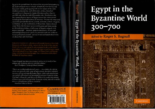 Egypt in the Byzantine World, 300-700
