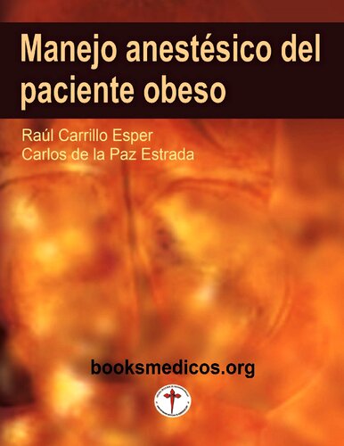 Manejo anestesico del paciente obeso