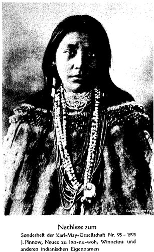 Jürgen Pinnow: Neues zu Inn-nu-woh, Winnetou (Großer Geist) und anderen indianischen Eigennamen aus dem Frühwerk Karl Mays (= Indianersprachen bei Karl May III). Mit über hundert Illustrationen von Indianern u.a.