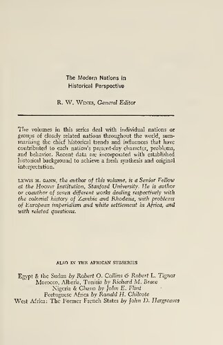 Central Africa: The Former British States