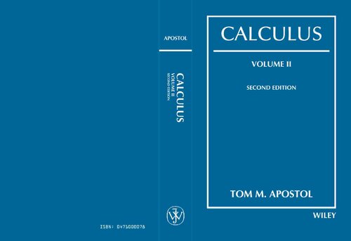 Calculus, Vol. 2: Multi-Variable Calculus and Linear Algebra with Applications to Differential Equations and Probability